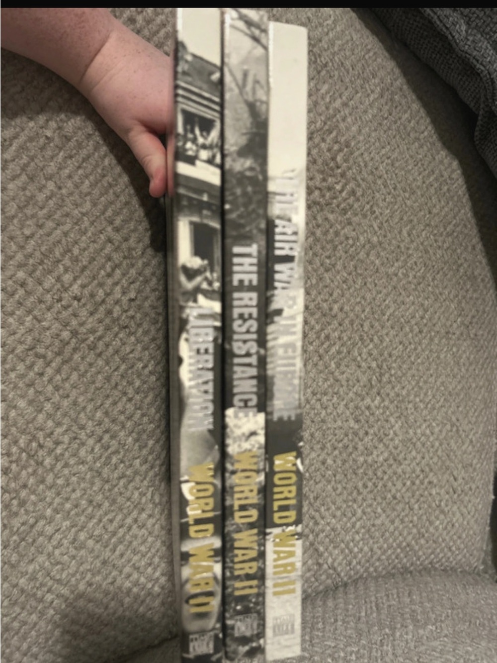 Set of 3 World War II books